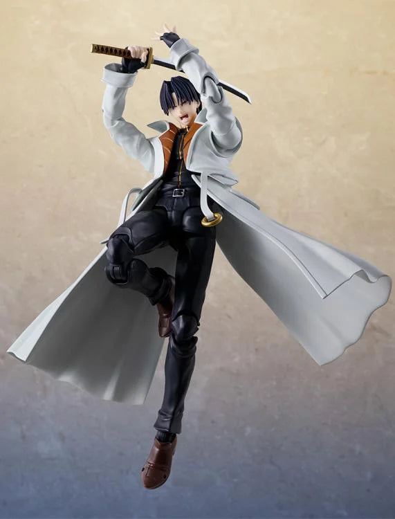 Rurouni Kenshin Meiji Swordsman Romantic Story S.H.Figuarts Aoshi Shinomori Action Figure