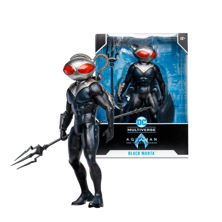 McFarlane Aquaman and the Lost Kingdom DC Multiverse Black Manta 12" Figure