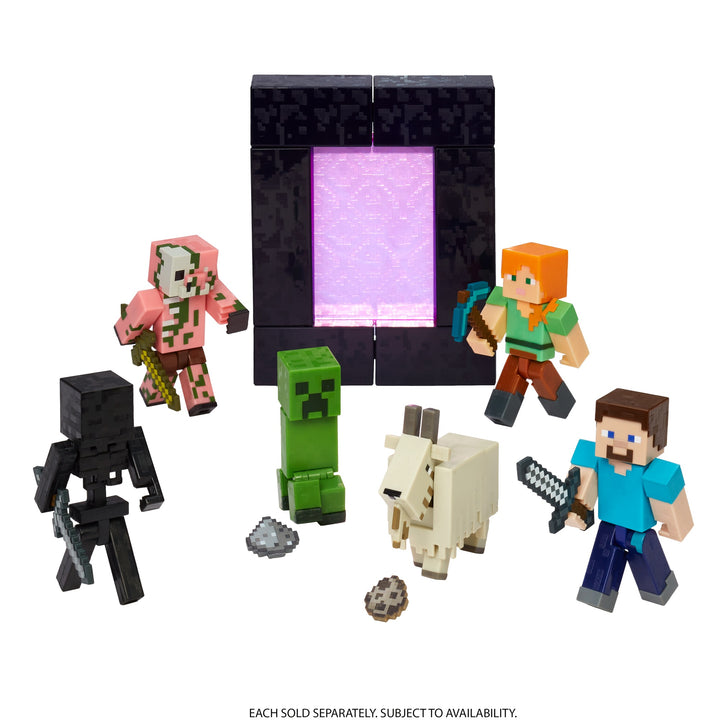 Minecraft Core Characters 3.25" Assorted Figures
