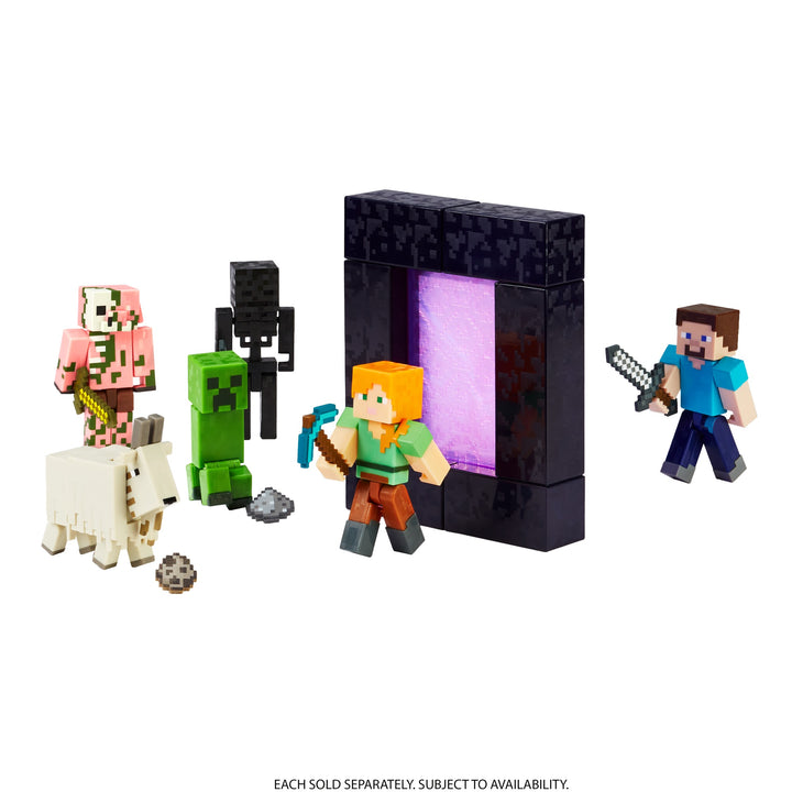 Minecraft Core Characters 3.25" Assorted Figures