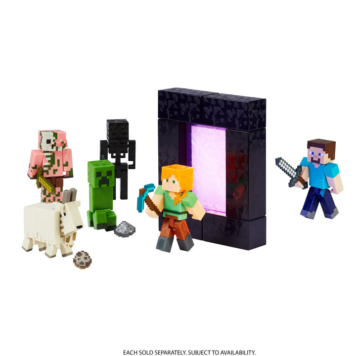 Minecraft Core Characters 3.25" Assorted Figures