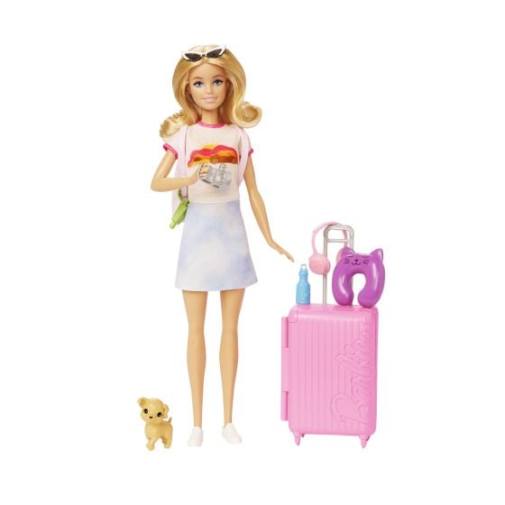 Barbie Malibu Travel Set with Puppy
