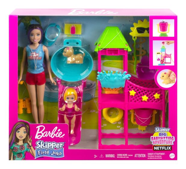Mattel Barbie Skipper Waterpark Playset