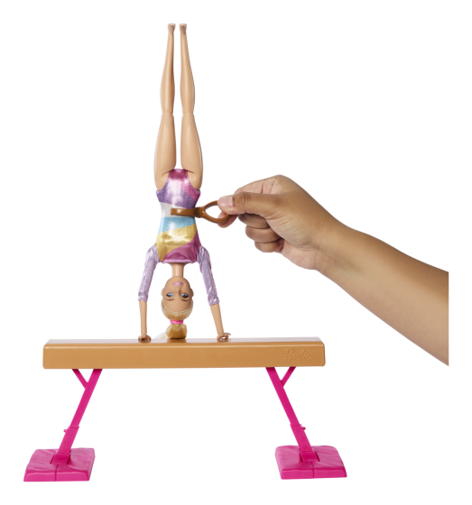 Barbie Gymnastics Playset with Doll
