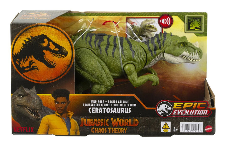 Jurassic World Wild Roar Ceratosaurus