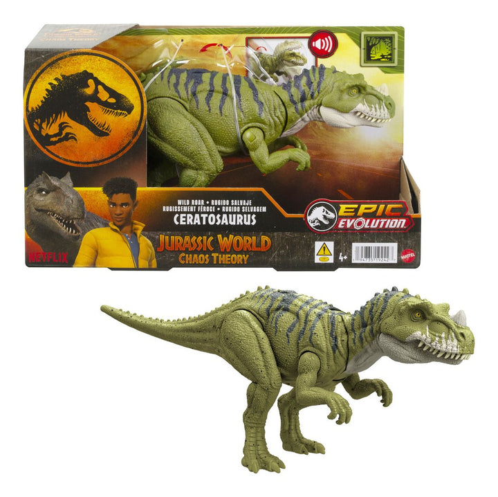 Jurassic World Wild Roar Ceratosaurus