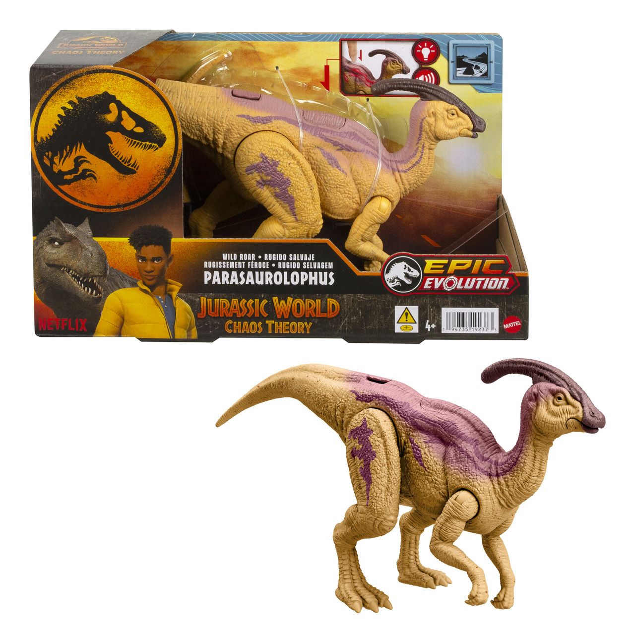 Jurassic World Wild Roar Parasaurolophus