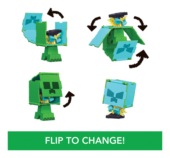 Minecraft 3.75" Scale Flippin Figures Assortment Set