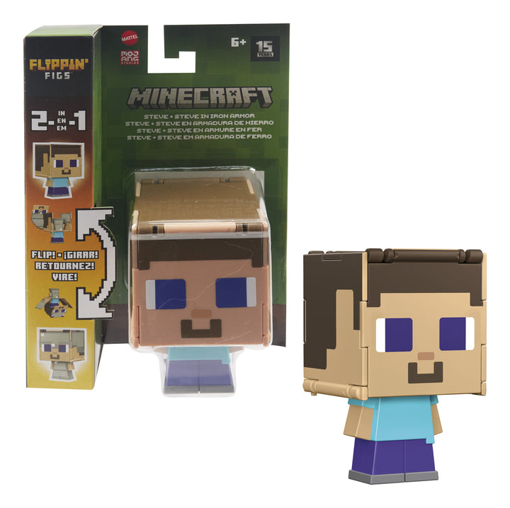Minecraft 3.75" Scale Flippin Figures Assortment Set