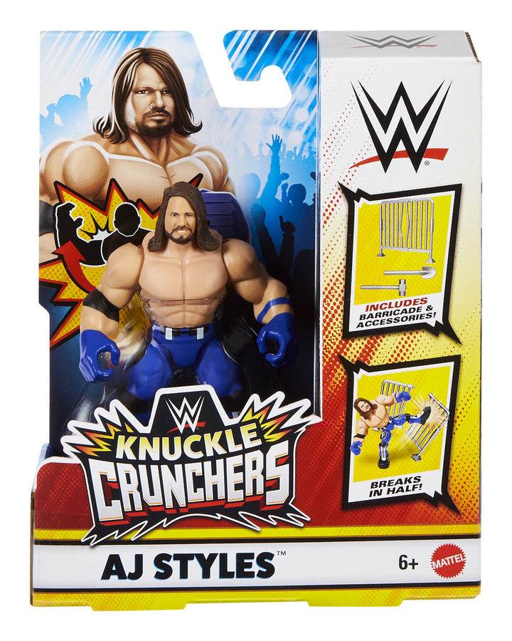 World Wrestling Entertainment (WWE) Characters 3.25" Scale Knuckle Crunchers action Figures (1-Pack)