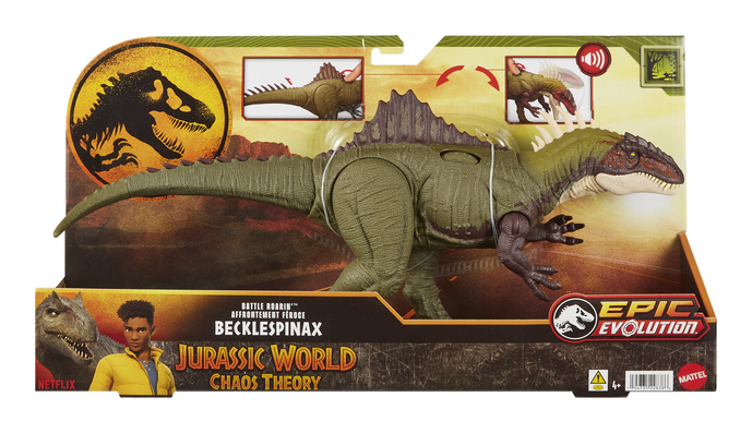 Jurassic World Battle Roar Becklespinax