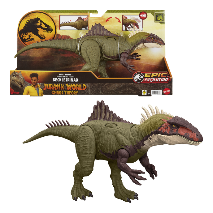 Jurassic World Battle Roar Becklespinax