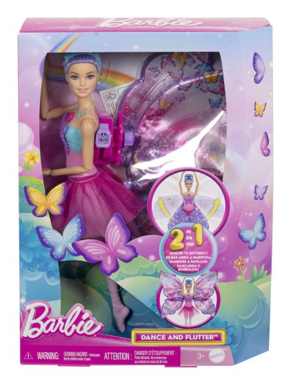 Barbie Dance and Flutter Doll