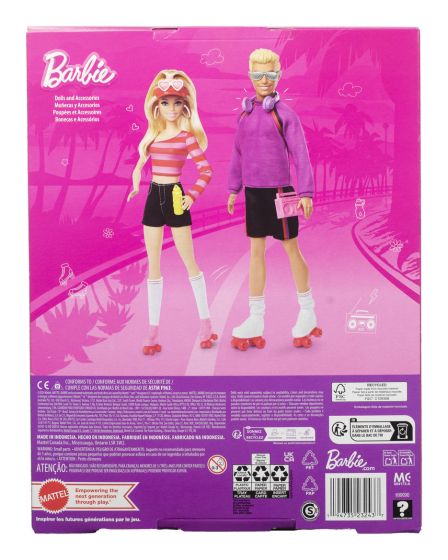 Barbie 65th Anniversary Barbie and Ken Fashionista 2 Pack