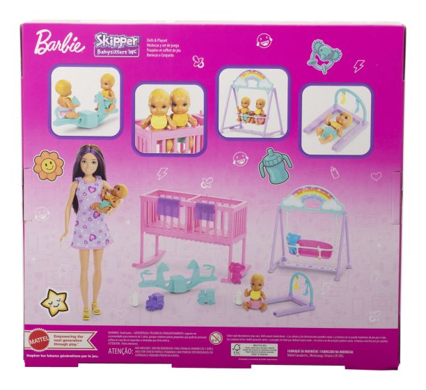 Mattel Barbie Skipper Nursery Playset Toy