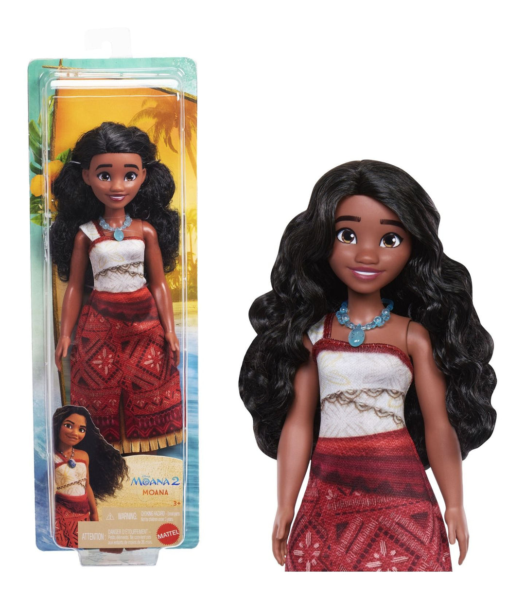 Disney Moana 2 Fashion Doll with 2 Accessories and Removable Outfit