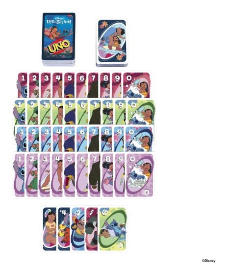 Uno Lilo And Stitch Card Game