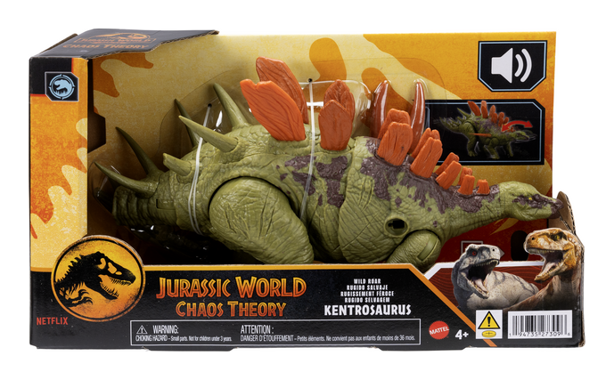 Jurassic World Kentrosaurus Wild Roar Action Figure