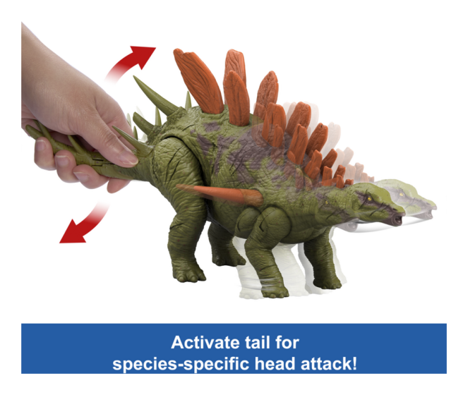 Jurassic World Kentrosaurus Wild Roar Action Figure