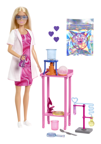 Barbie Scientist Doll Playset with Accessories