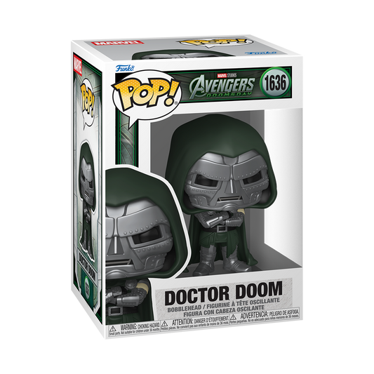 Avengers: Doomsday - Doctor Doom Funko Pop! Vinyl Figure packaging view