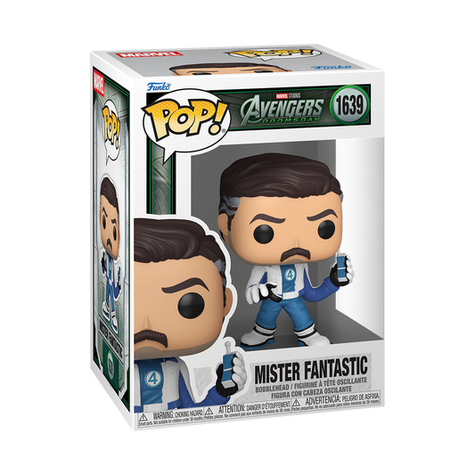 Avengers: Doomsday - Mister Fantastic Funko Pop! Vinyl Figure packaging view