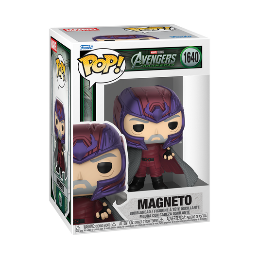 Avengers: Doomsday - Magneto Funko Pop! Vinyl Figure packaging view