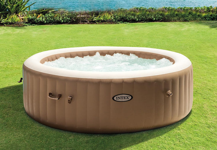 Intex PureSpa Bubble Round (8 Person) Inflatable Spa