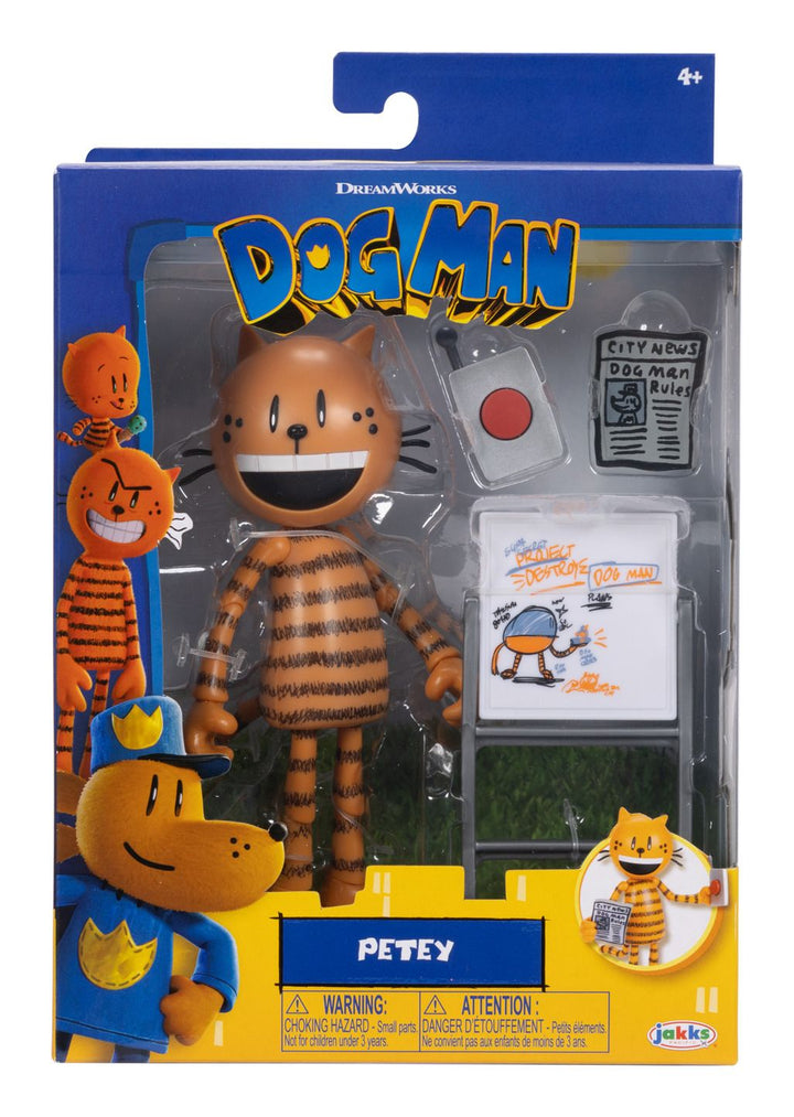 Petey Dog Man Action Figure 5 Inch