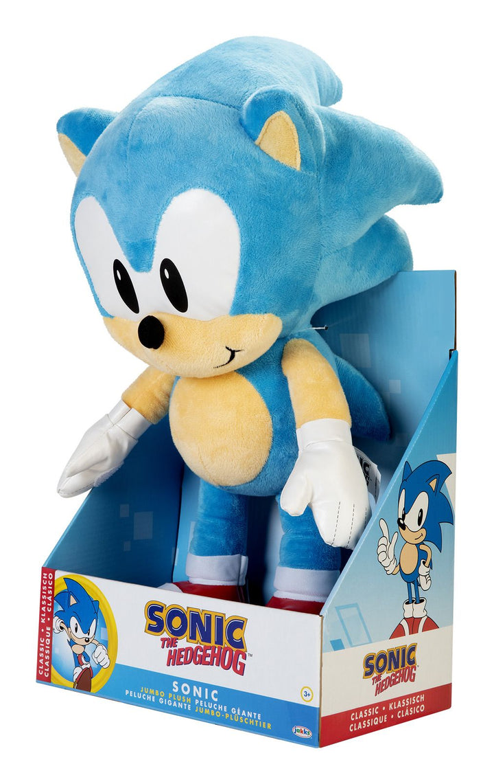 Sonic The Hedgehog Sonic Jumbo 28" Plush