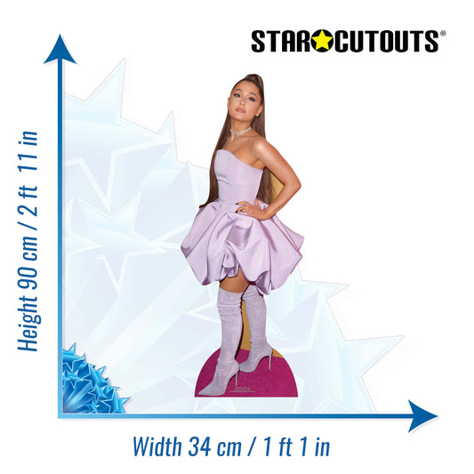 Ariana Grande (Star Mini) Height 90cm Small Cardboard Cut Out, alternate view