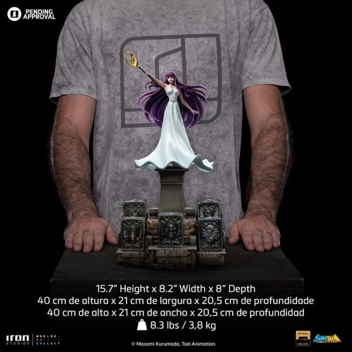 Iron Studios Saint Seiya Saori Kido Deluxe 1/10 Art Scale Limited Edition Statue