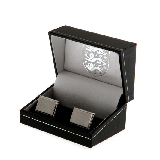 England FA Stainless Steel Cufflinks, alternate view