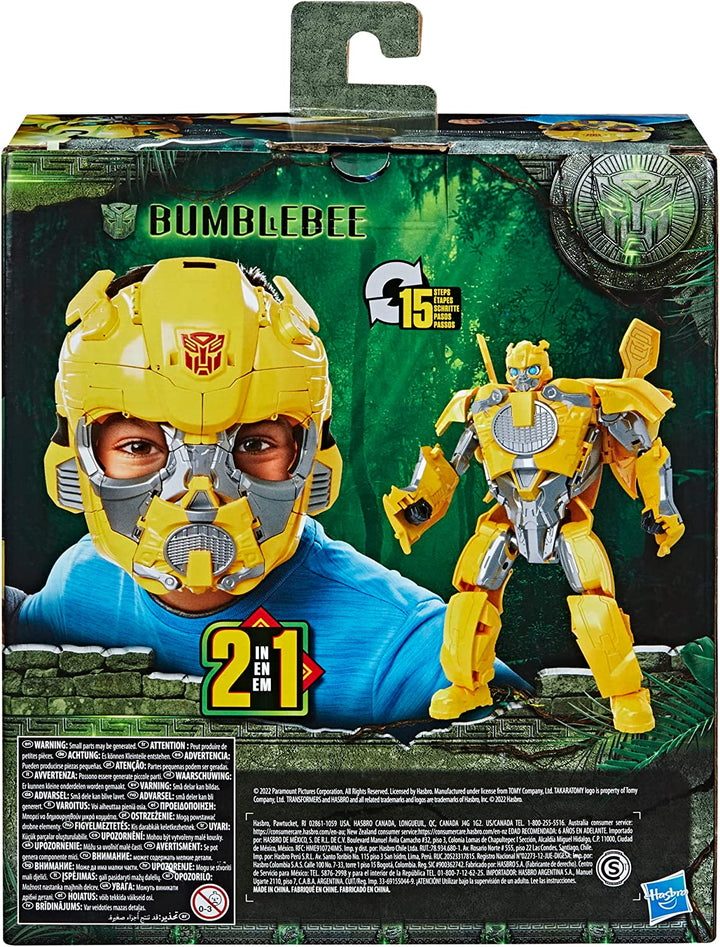 Transformers Rise of the Beasts Bumblebee 2-in-1 Mask