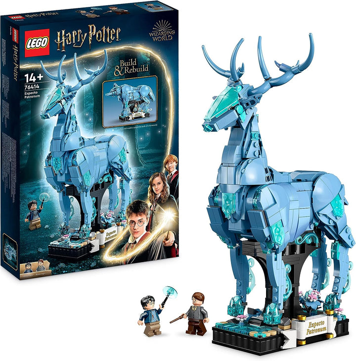 LEGO Harry Potter 76414 Expecto Patronum 2-in-1 Figures Set