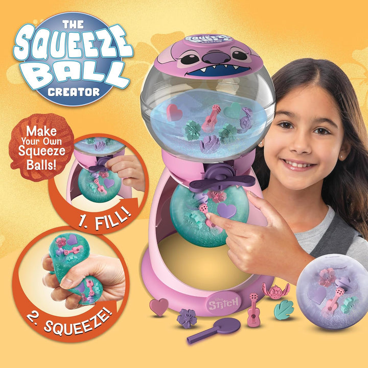Disney Stitch Angel Squeeze Ball Maker Toy