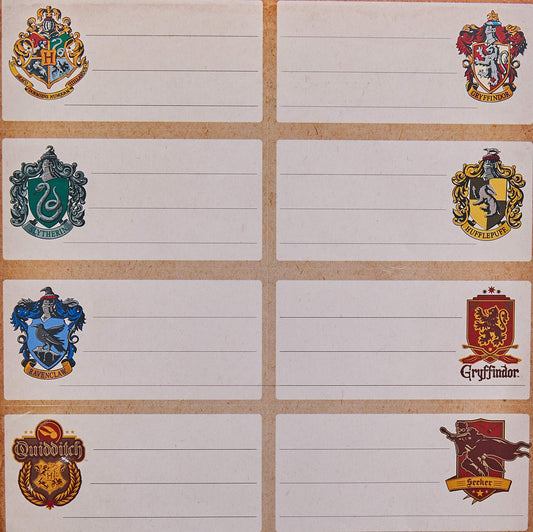 Harry Potter Self-Adhesive Labels Set of 16 alternate view