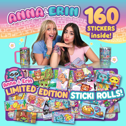 Sticki Rolls Anna And Erin BFF Sticker Jewellery Making Set