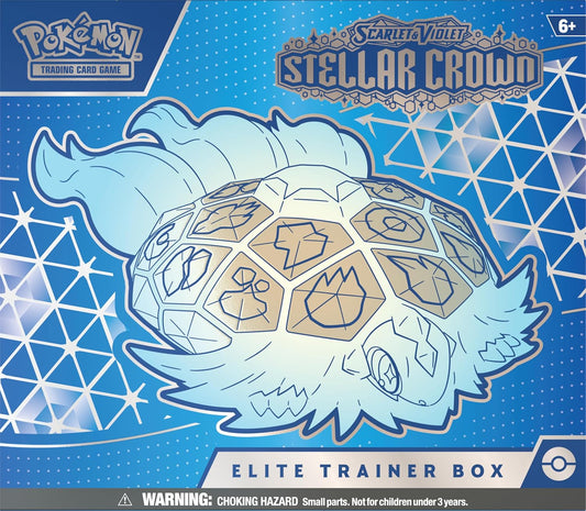Pokemon TCG: Scarlet & Violet— ETB Stellar Crown Elite Trainer Box, alternate view