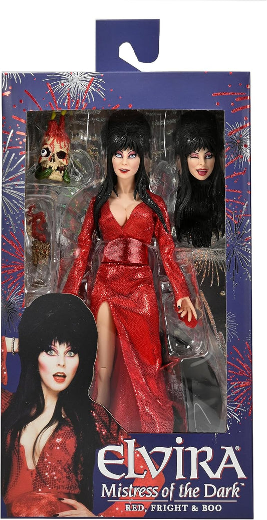 Elvira Red White And Boo 8" Clothed Action Figure (view 2)