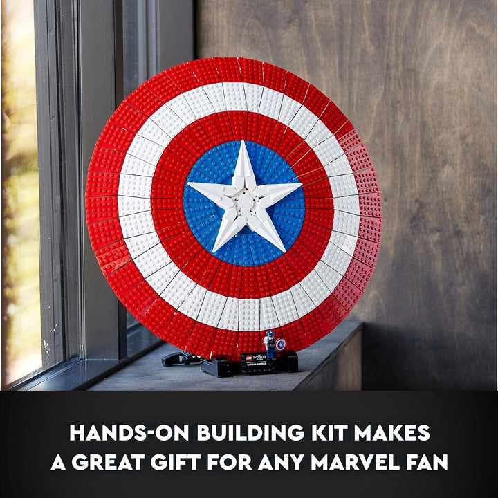 LEGO 76262 Marvel Captain America's Shield Avengers Set