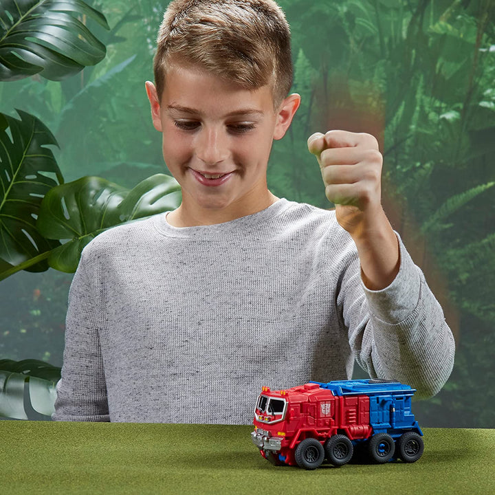 Transformers Rise of the Beasts Smash Changer Optimus Prime Figure