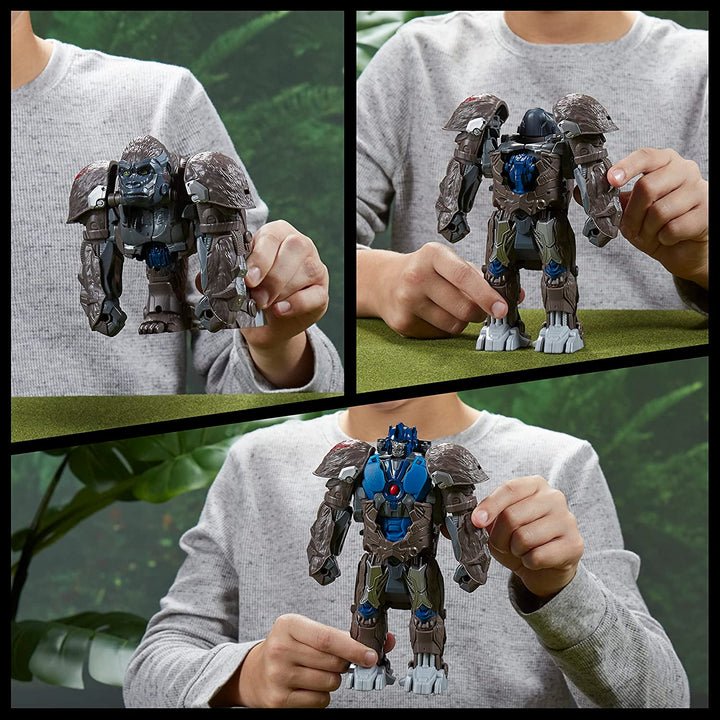 Transformers Rise of the Beasts Smash Changer Optimus Primal Figure