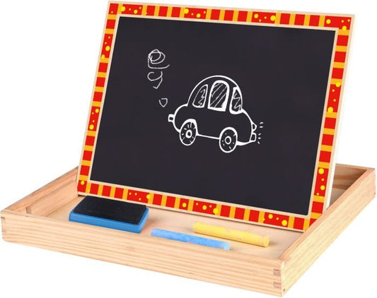 Wooden Farm Activity Board Magnetic Double Sided