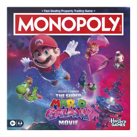 Monopoly: The Super Mario Galaxy Movie Edition Board Game