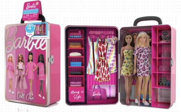 Barbie Take Along Doll Case Wardrobe Playset