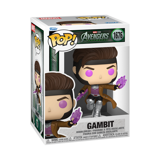 Avengers: Doomsday - Gambit Funko Pop! Vinyl Figure packaging view
