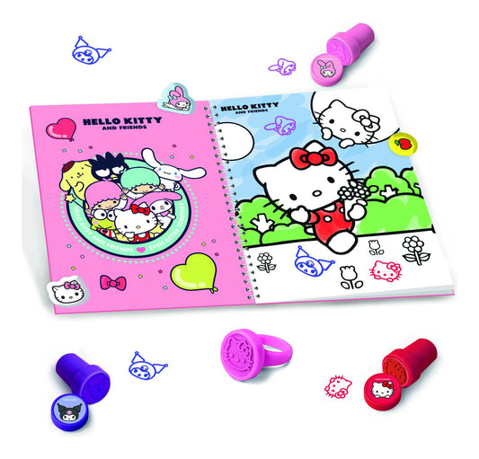Hello Kitty & Friends Stickers & Stampers Play Book - Image