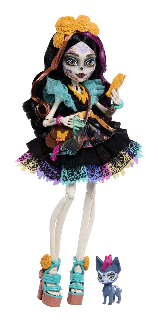 Monster High Skelita Calaveras Fashion Doll - Image