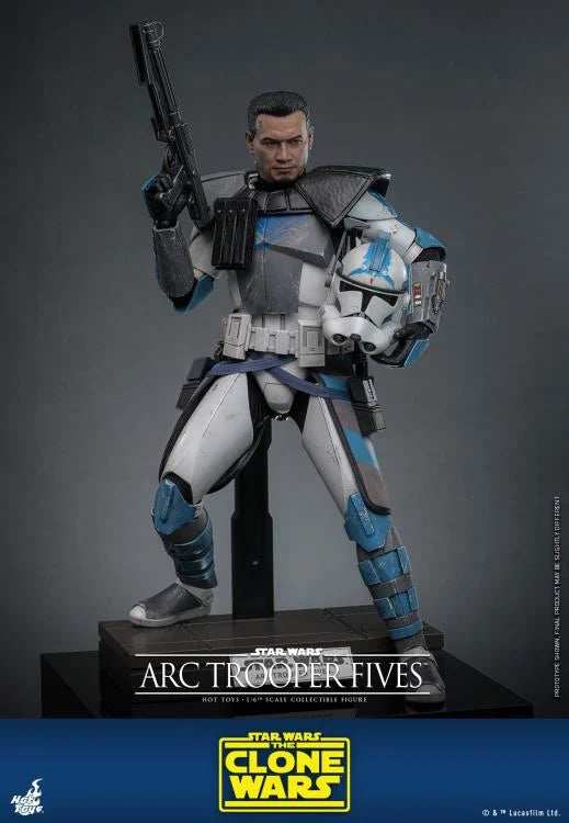 Hot Toys Star Wars The Clone Wars Arc Trooper Fives 1/6th Scale Figure